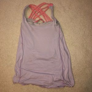 Lululemon slay the studio 2 in 1 tank